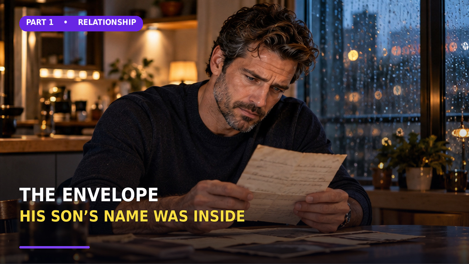 A Sealed Envelope Arrived at His Office. His Son’s Name Was on the Last Page — illustrated Part 1