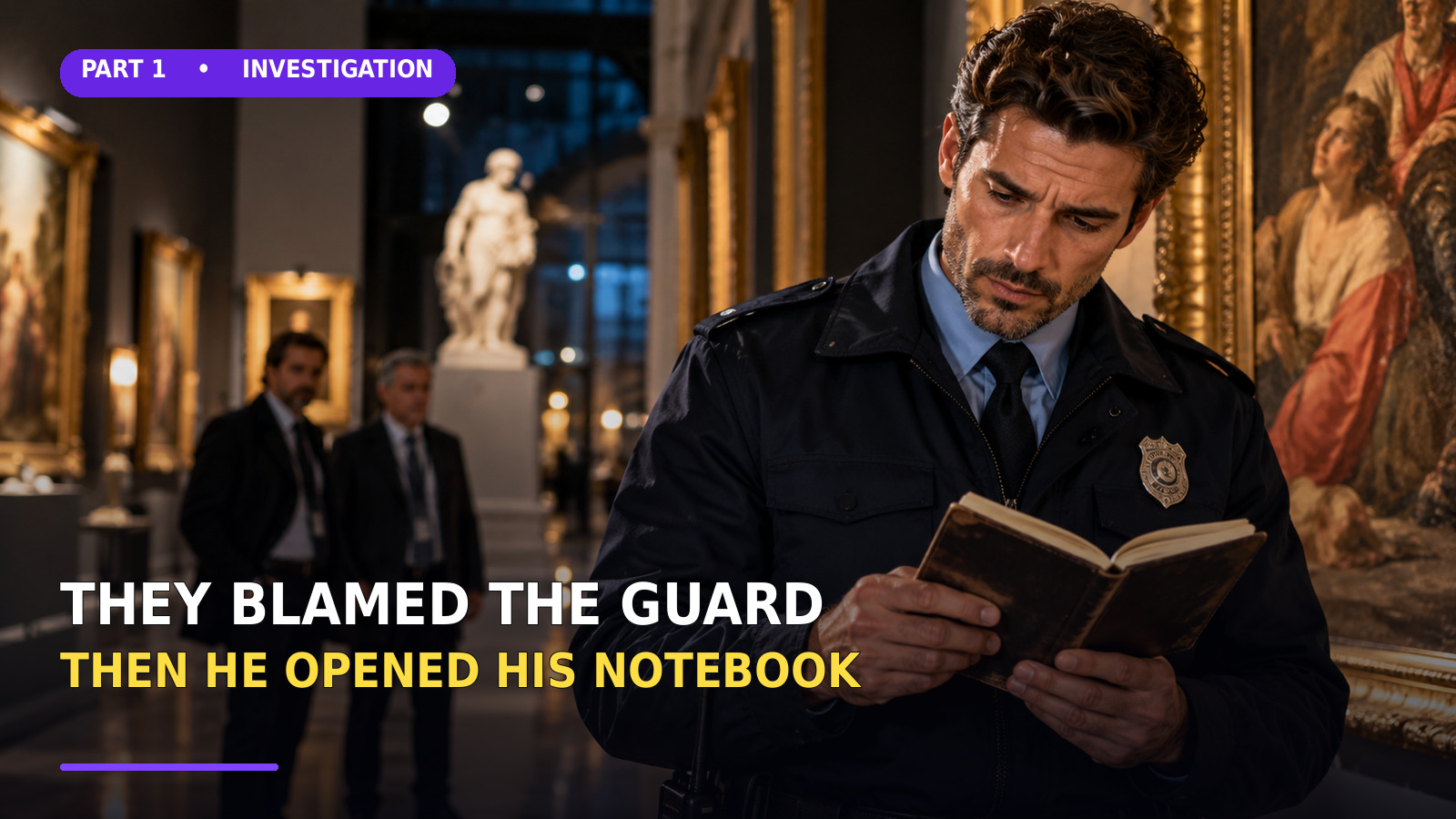 They Called the Night Guard a Thief. His Old Notebook Told Another Story — illustrated Part 1