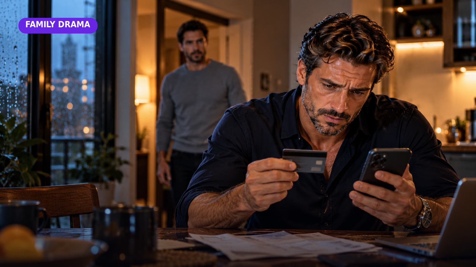His Brother Took the Money Meant for Dad’s Care. One Bank Alert Exposed Everything — AI-generated fictional editorial scene