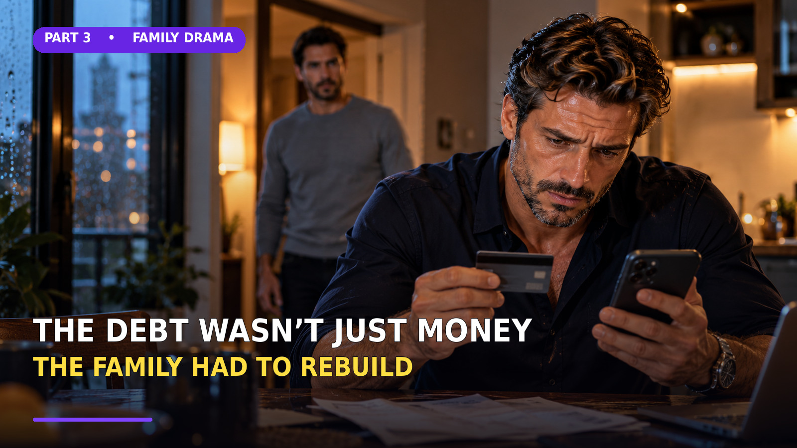 His Brother Took the Money Meant for Dad’s Care. One Bank Alert Exposed Everything — illustrated Part 3