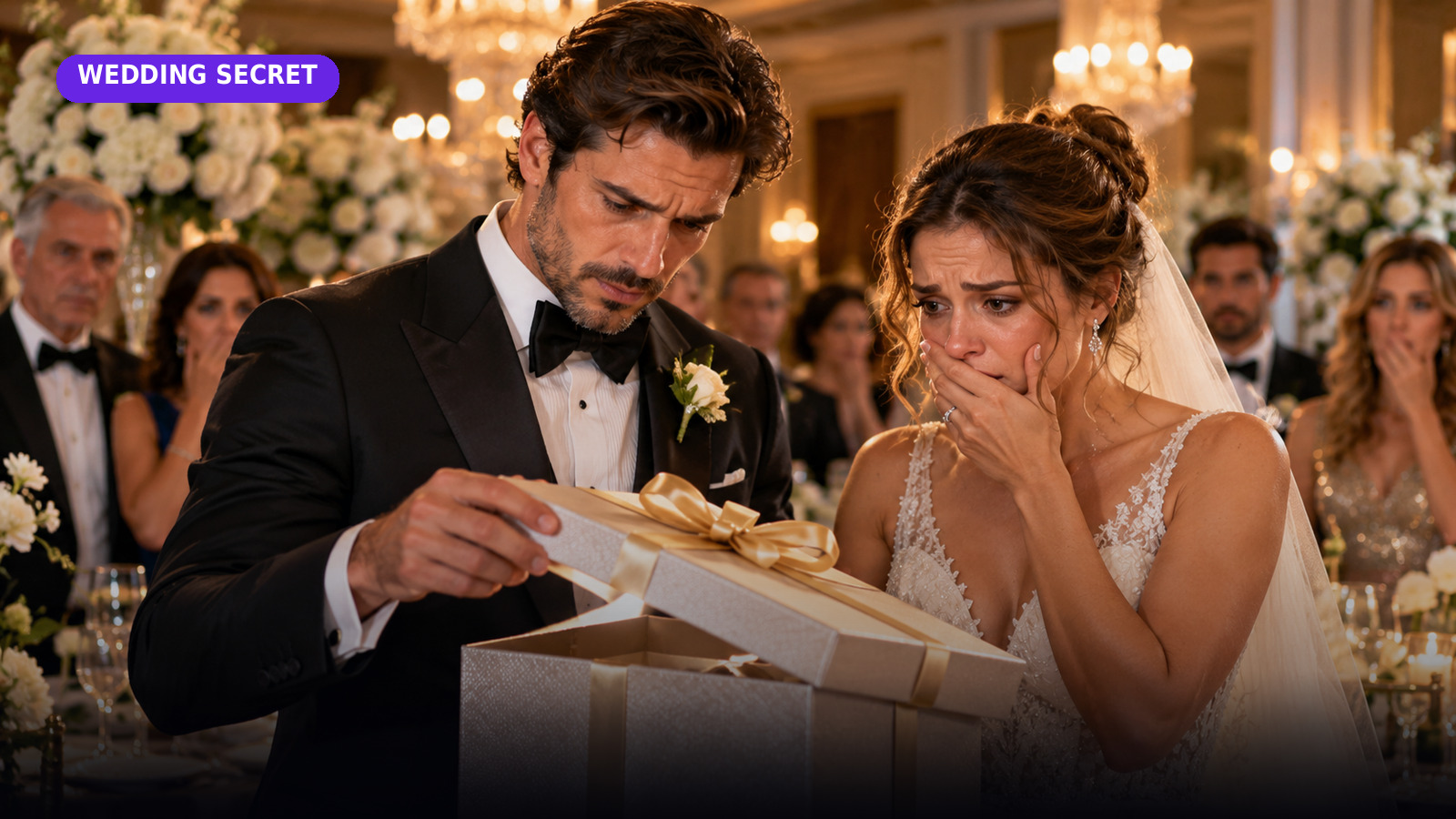 The CEO Married a Single Father. The Wedding Gift His Daughter Made Changed Everything — AI-generated fictional editorial scene